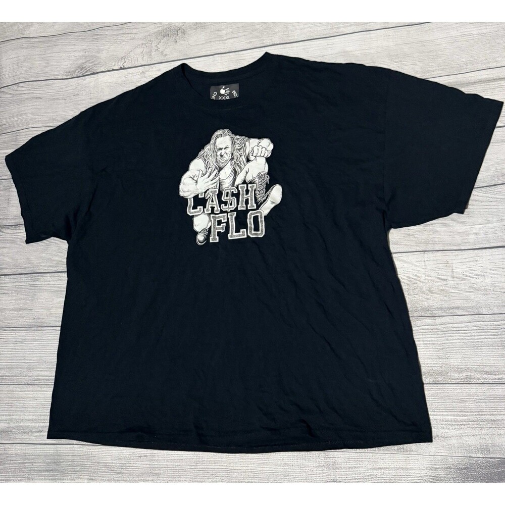 Mike Cash Flo Walden Graphic T Shirt Tulsa King Wrestling Size 3XL Black